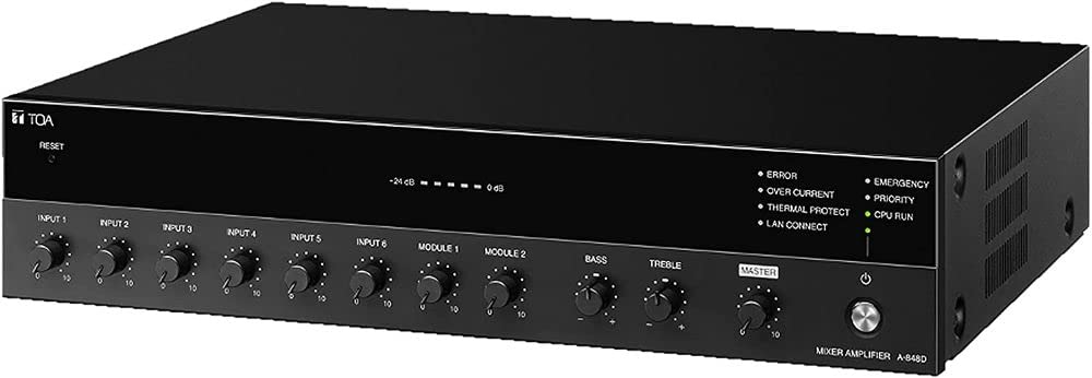 Amazon.com: Toa A-848D Mixer/digital Amplifier - 480w - Six Audio