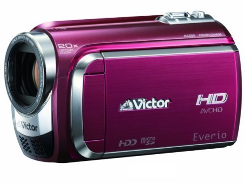 Amazon | JVCケンウッド ビクター 60GBハードディスクムービー レッド