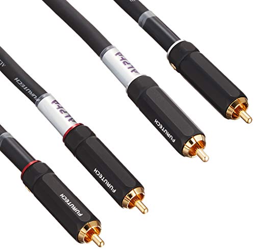 Amazon | FURUTECH ADL RCAケーブル 2芯シールド構造 1.0m ペア ALPHA