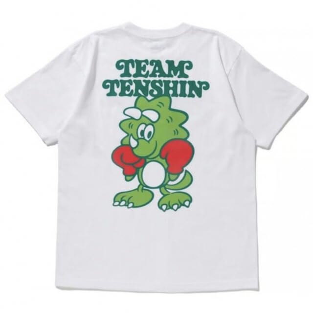 Amazon.co.jp: TEAM TENSHIN 那須川天心 VERDY ケラップ T-shirt L