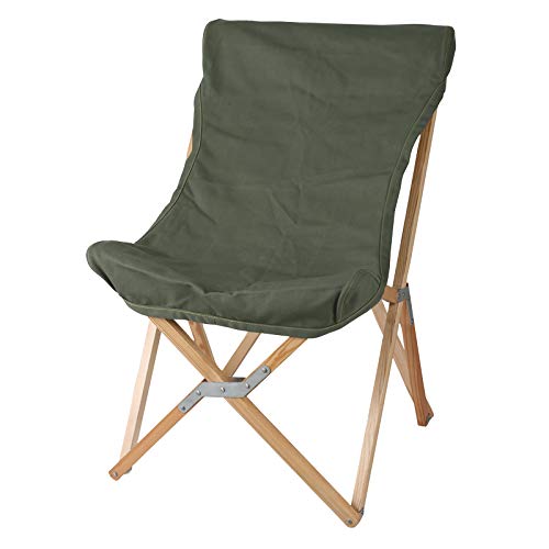 Amazon｜ダルトン(Dulton) 椅子 ウッデンビーチチェアー オリーブ 高さ