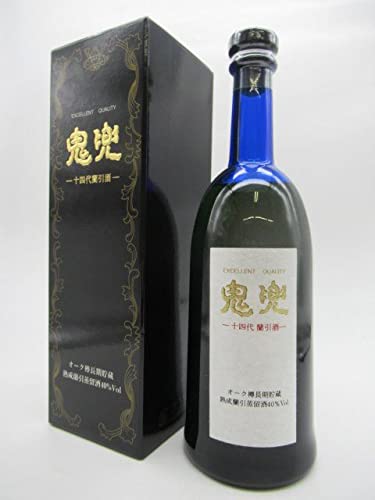Amazon.co.jp: 高木酒造 十四代 鬼兜 蘭引酒 熟成 純米焼酎 40度 720ml