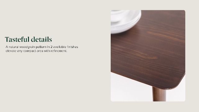 Amazon.com - Zinus Jen 47 Inch Wood Dining Table/Solid Wood