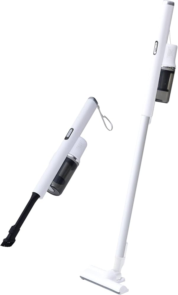 Amazon | [山善] 掃除機 コードレス 軽量 980g スティック ハンディ