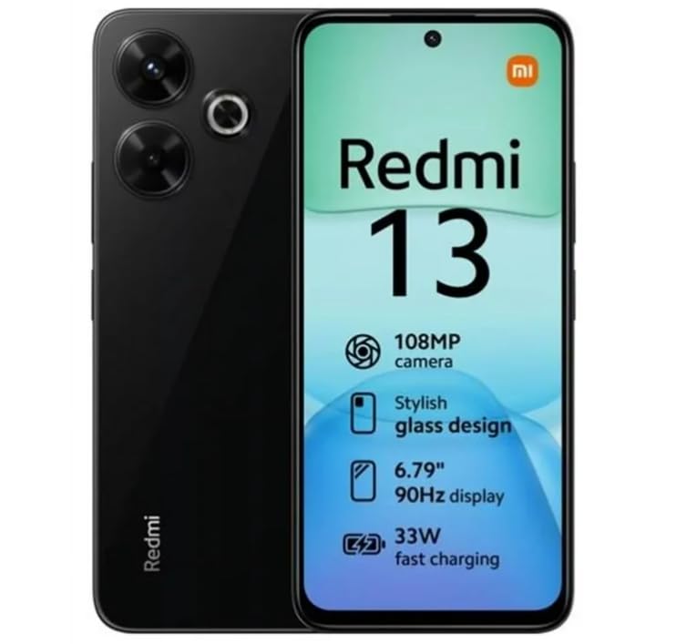 Amazon.com: Xiaomi Redmi 13 4G LTE (256GB + 8GB) Factory Unlocked