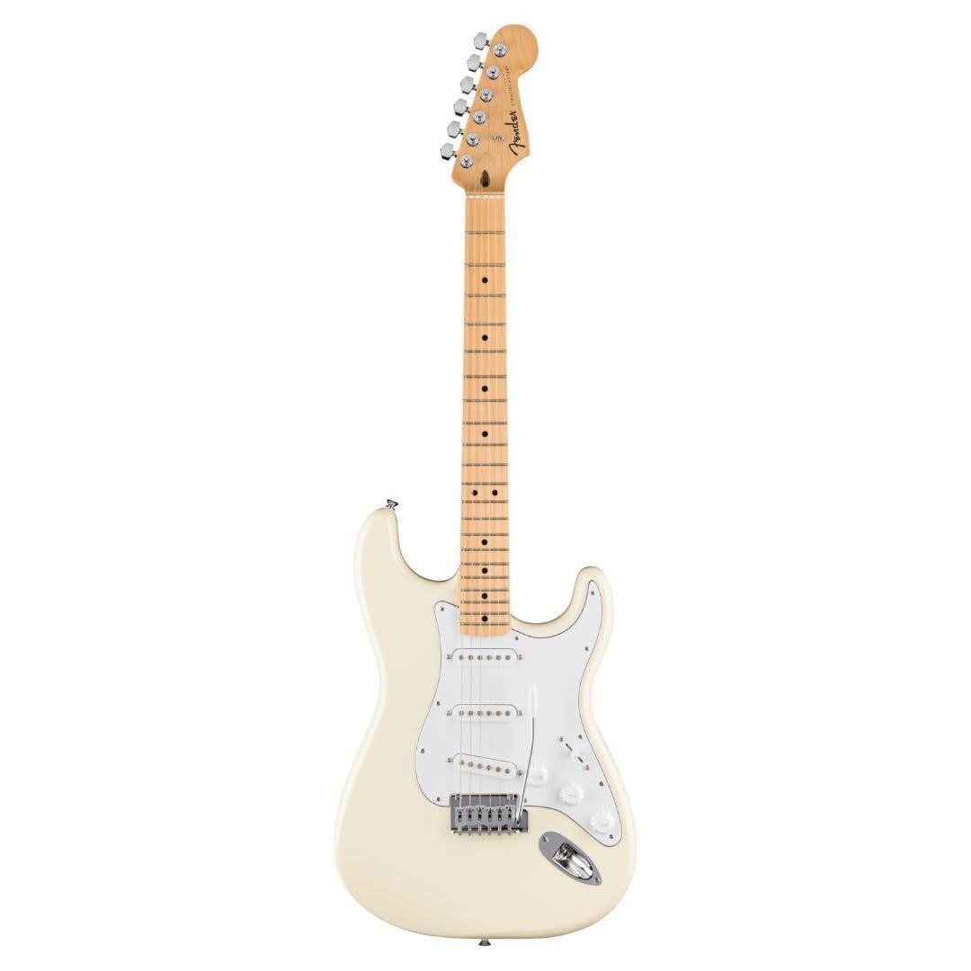 Fender Standard Stratocaster - Olympic White, Maple Fingerboard