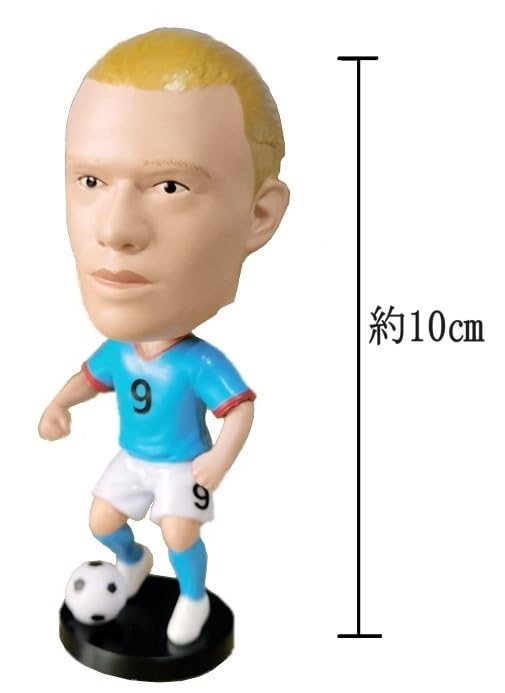 Amazon.co.jp: サッカー 選手 ボブルヘッド フィギュア (アーリング