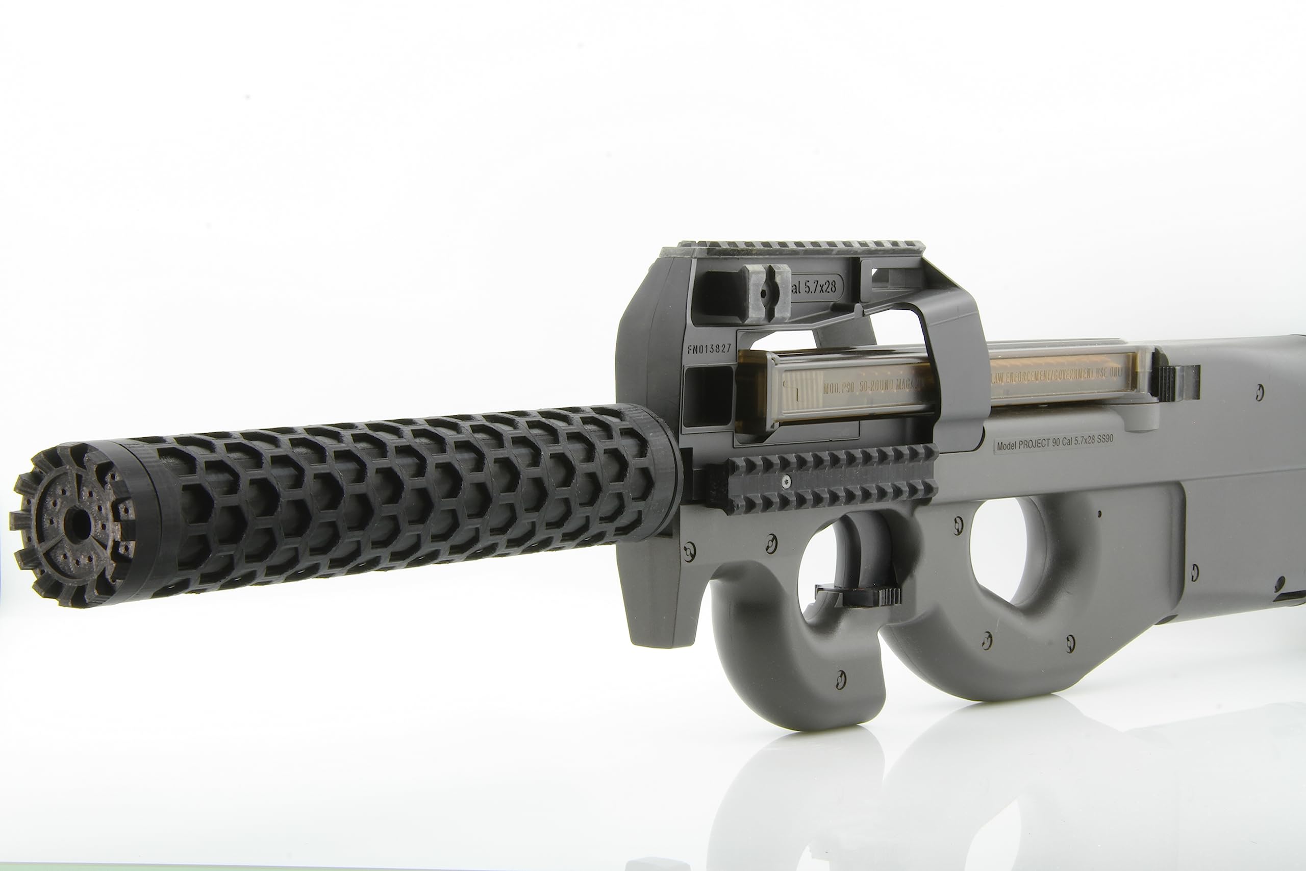 Amazon | Longinus 東京マルイ P90 PS90 用 20MM サイド レイル (左右1