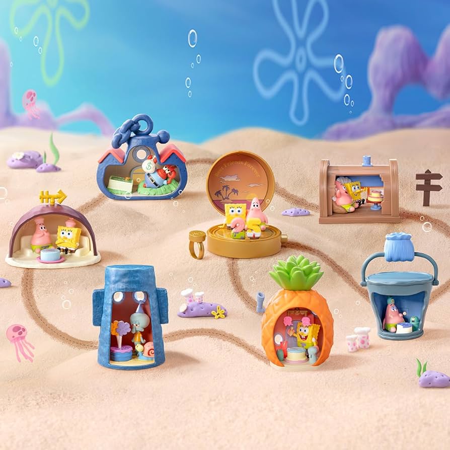 Amazon.co.jp: POP MART SpongeBob SquarePants Carnival Anniversary