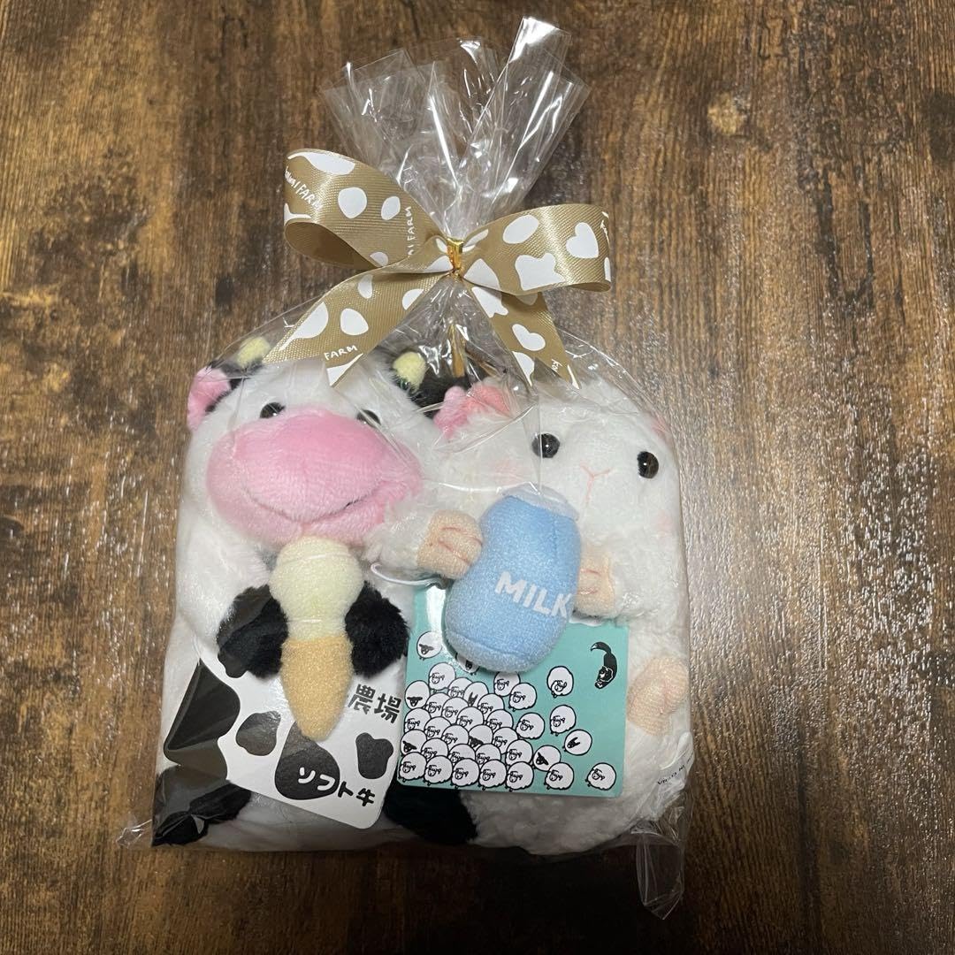 Amazon.co.jp: 小岩井農場 ソフト牛 ミルキー羊 ぬいぐるみ セット