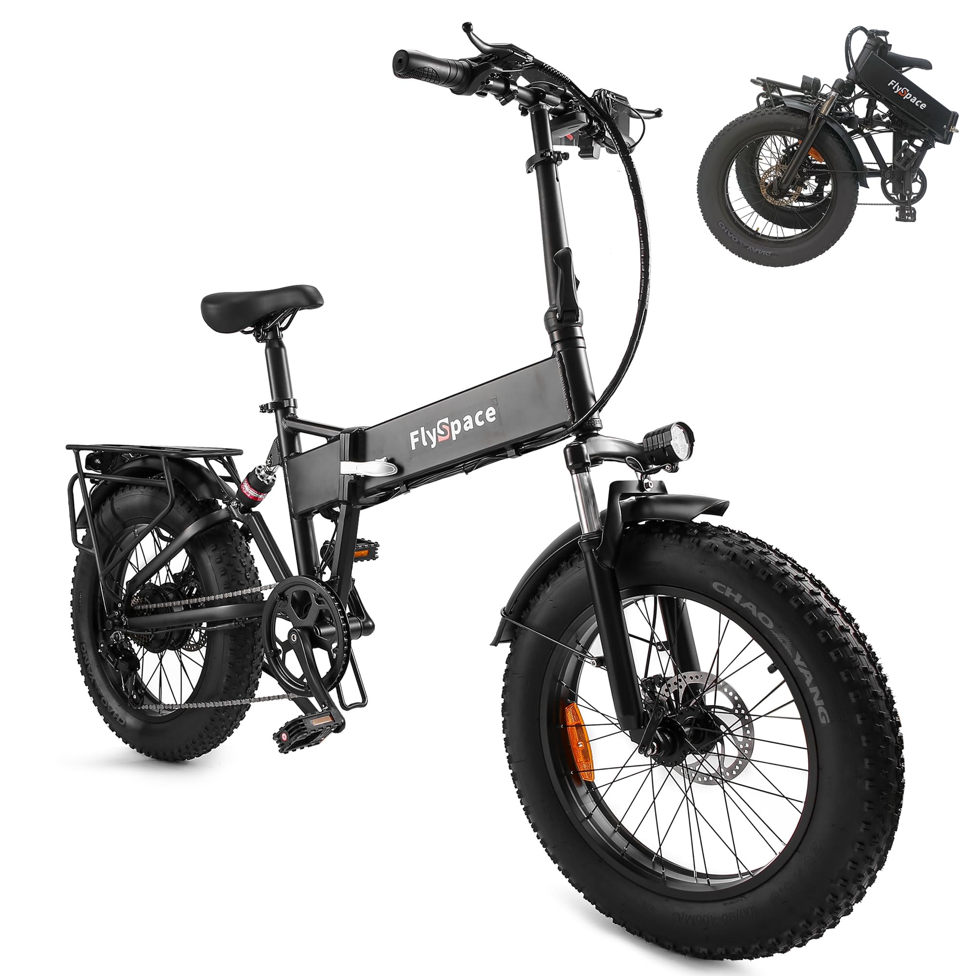 Amazon | FlySpace 電動アシスト自転車 折りたたみ自転車 アルミ