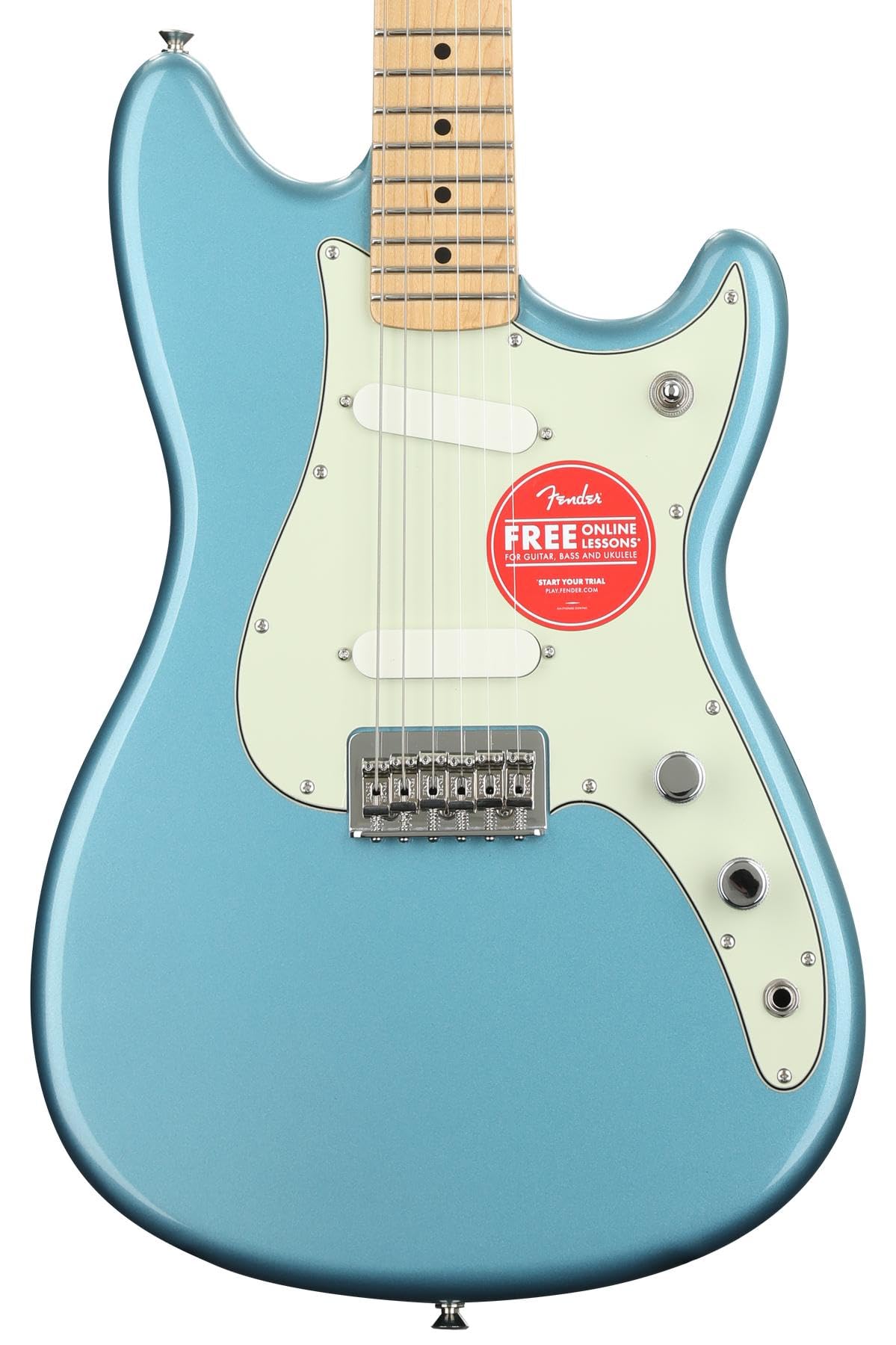 Amazon.co.jp: Fender エレキギター Player Duo Sonic™, Maple