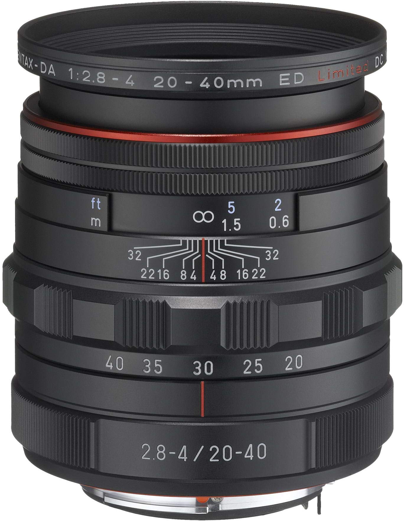 Amazon.com : Pentax 20-40 mm/F 2,8-4,0 HD DA ED LIMITED DC WR 20