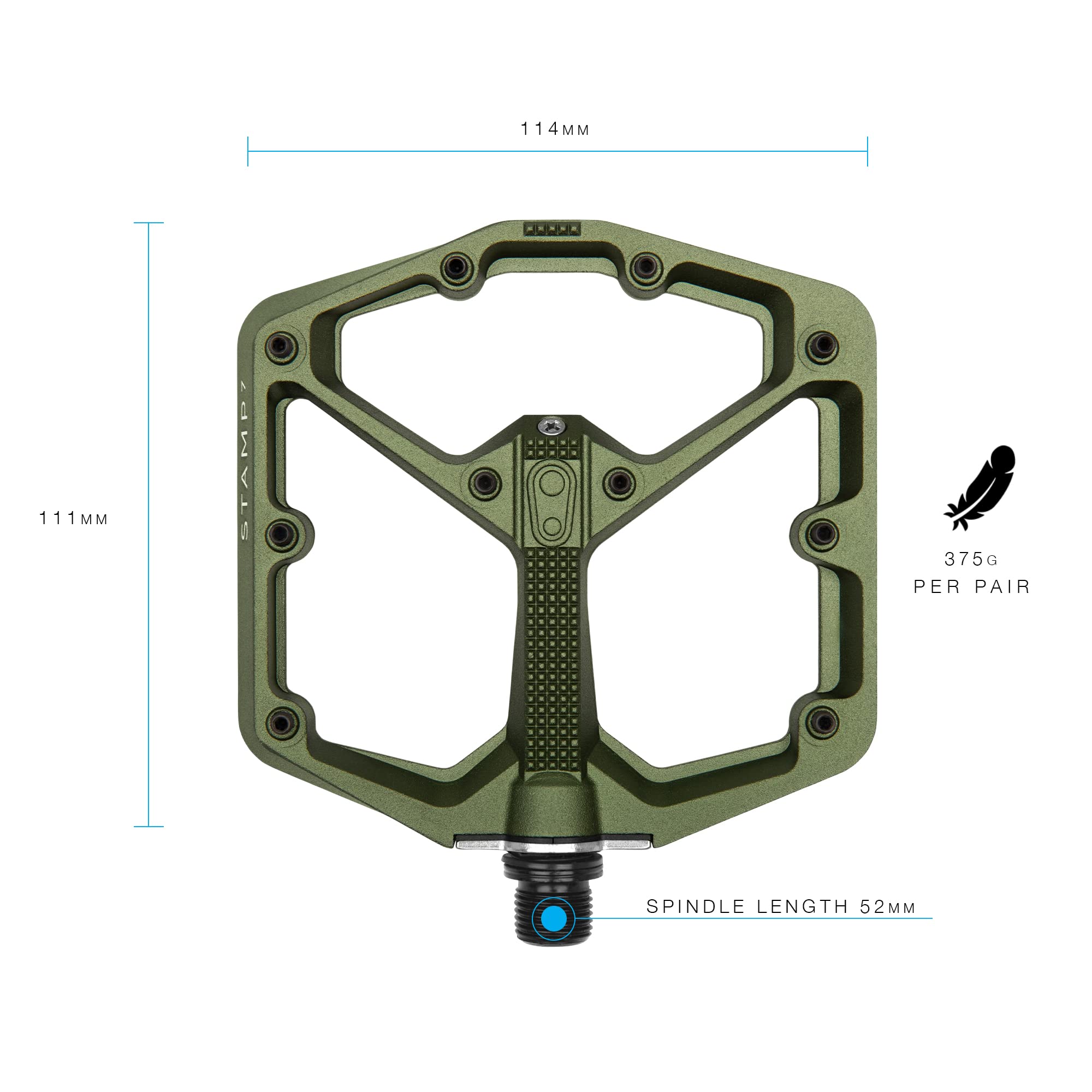 Amazon | Crankbrothers クランクブラザーズ ペダル スタンプ7 大型