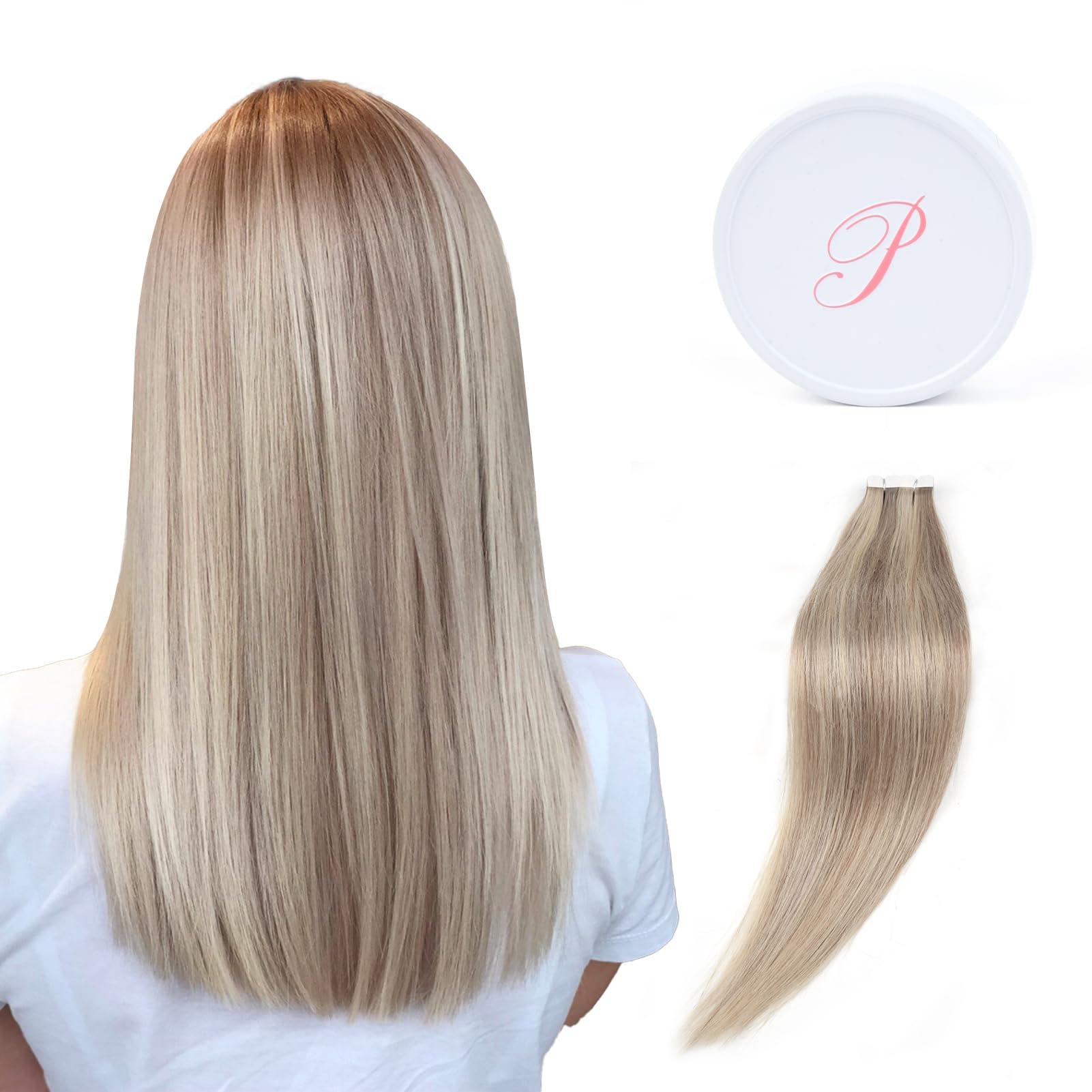 Amazon.co.jp: Paruks シールエクステ 人毛 ウィッグ 10枚セット