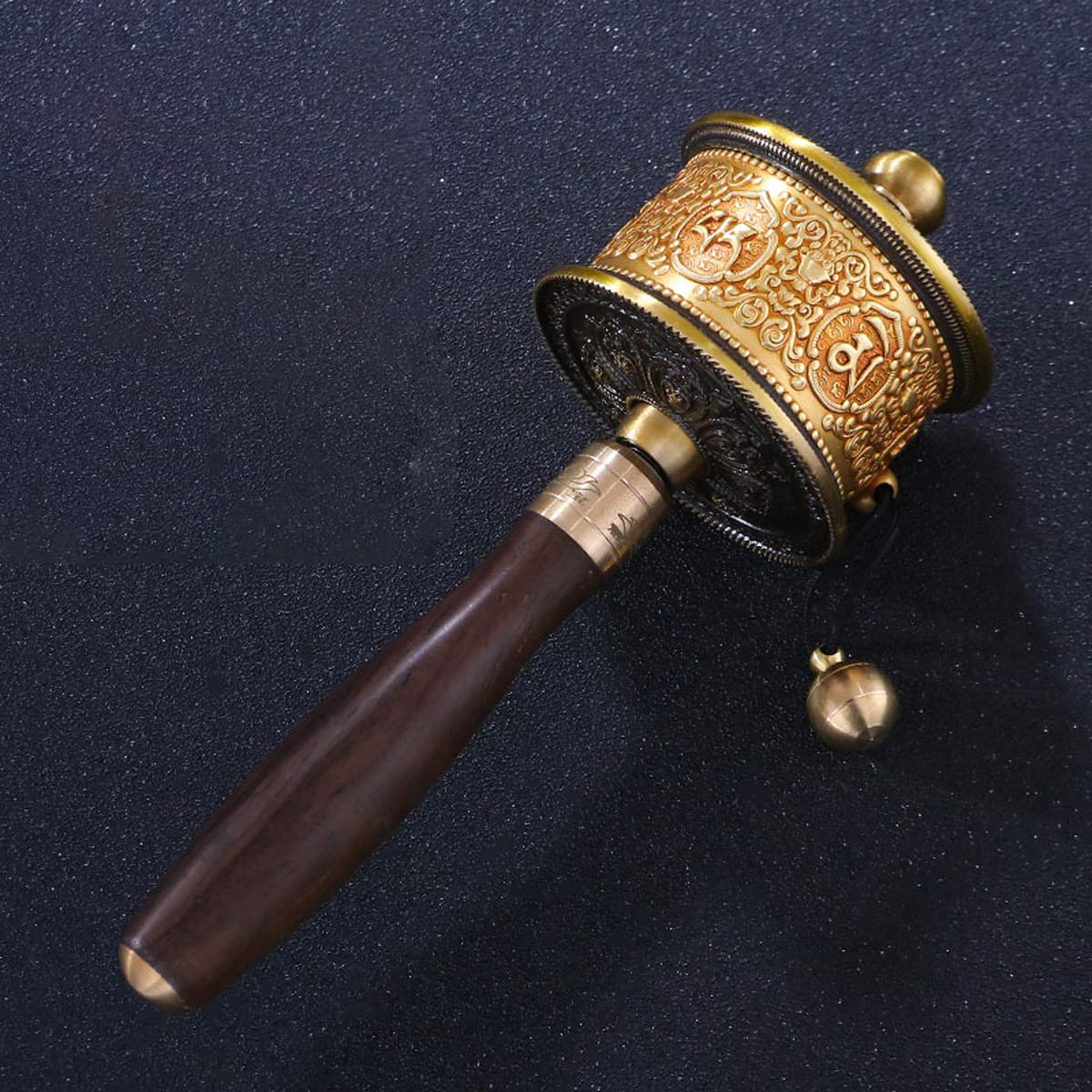 Amazon｜マニ車 西蔵 チベット密教法具 仏教 転経器 マニコロ 法具