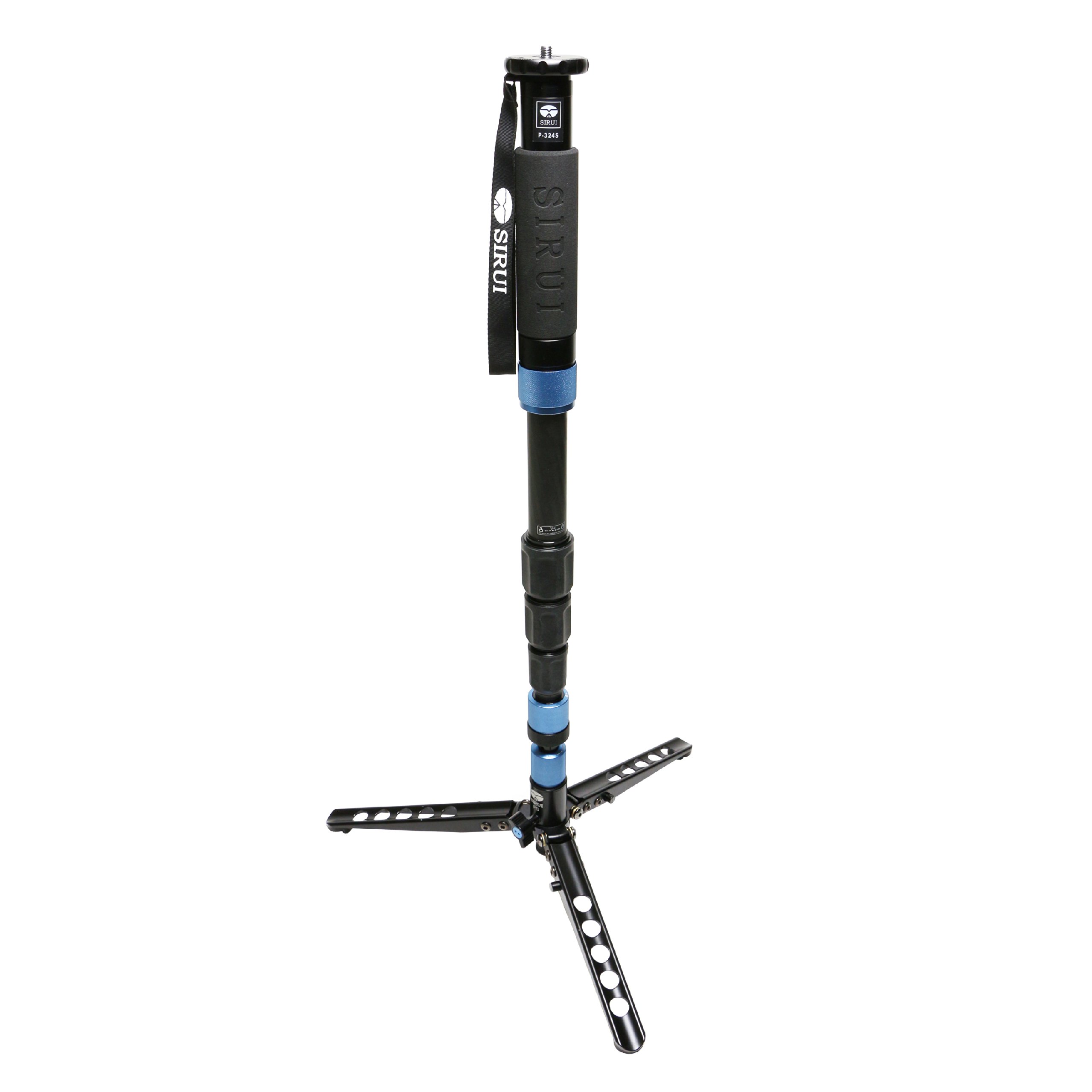 Amazon | SIRUI 脚のみ マルチファンクションビデオ一脚 カーボン 4段