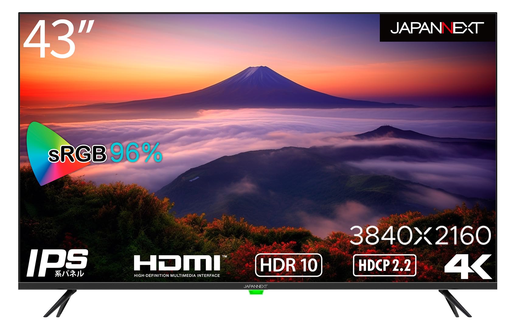 Amazon.co.jp: JAPANNEXT 43インチ 大型 モニター 4K UHD 3840x2160