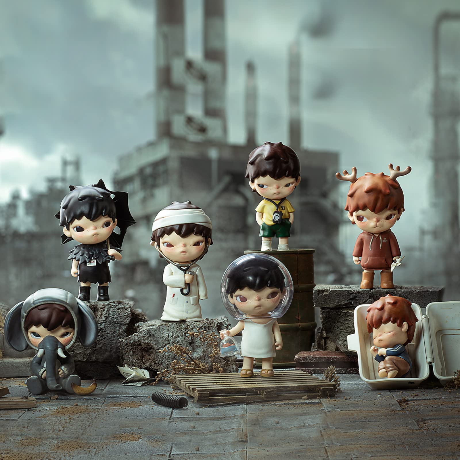 Amazon.co.jp: pop mart フィギュア おもちゃコレクション ヒロノ