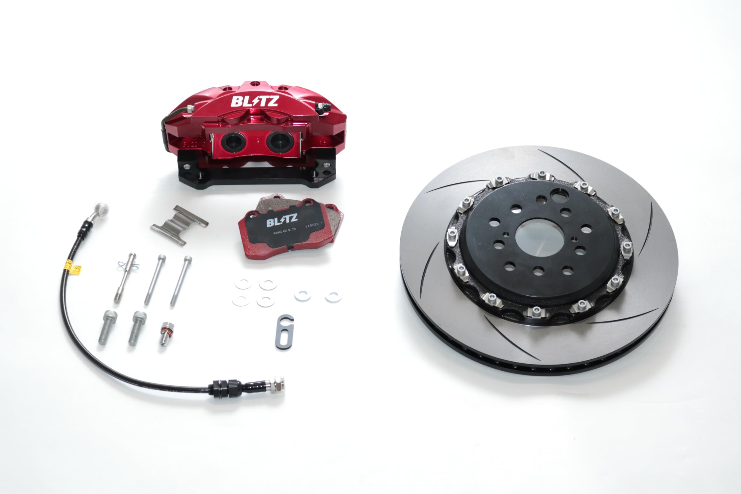 Amazon.co.jp: BLITZ(ブリッツ) BIG CALIPER KIT II for RACING リア