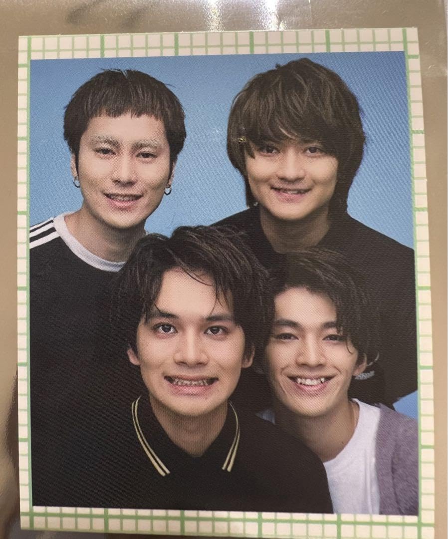 Amazon.co.jp: DISH//証明写真ステッカー 集合 北村匠海 矢部昌暉 橘柊