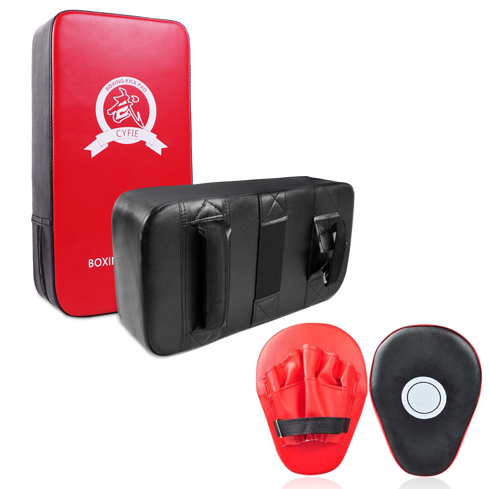 Amazon | キック ミット 空手 ボクシング ミット打ち セット