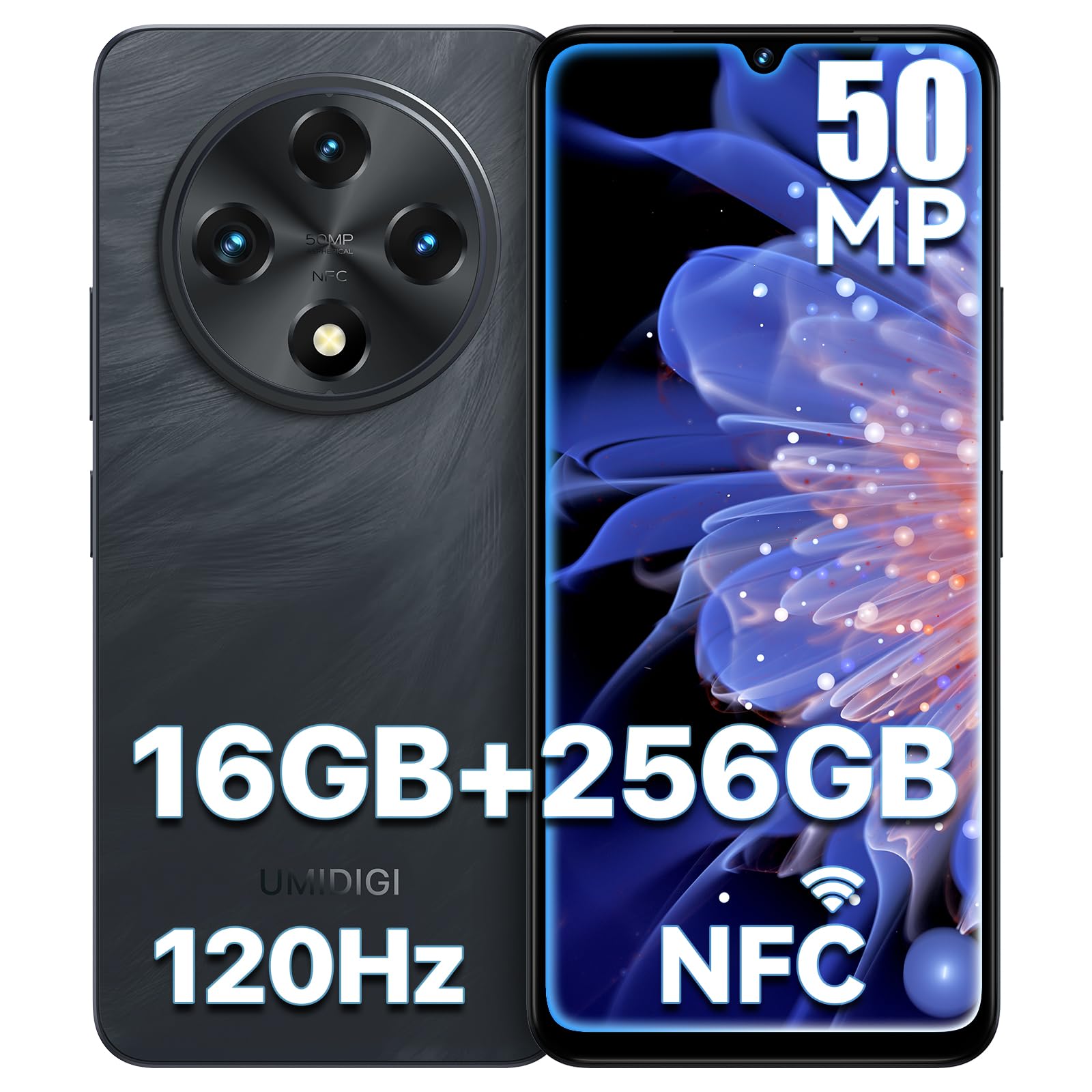 Amazon | UMIDIGI G100 SIMフリー スマホ 本体 16GB+256GB 1TB拡張可能