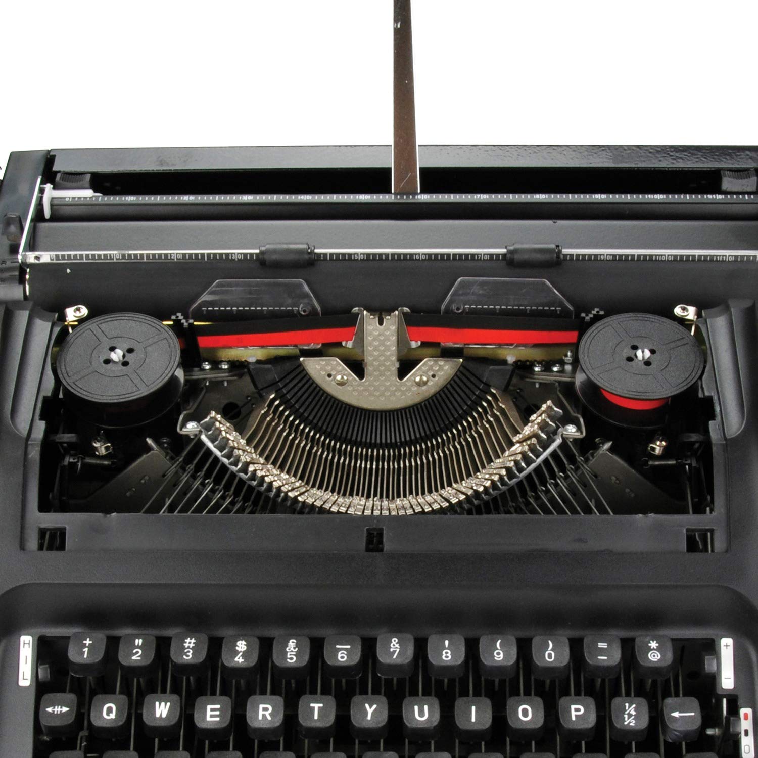 Amazon.co.jp: Royal Olivetti Lettera 25 35 ブラック/レッド