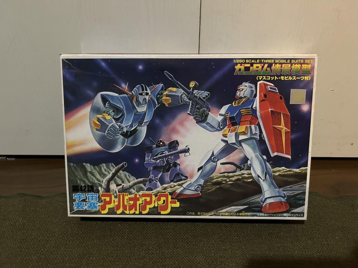 Amazon.co.jp: 1/250 宇宙要塞ア バオア クー プラモデル 情景模型 旧