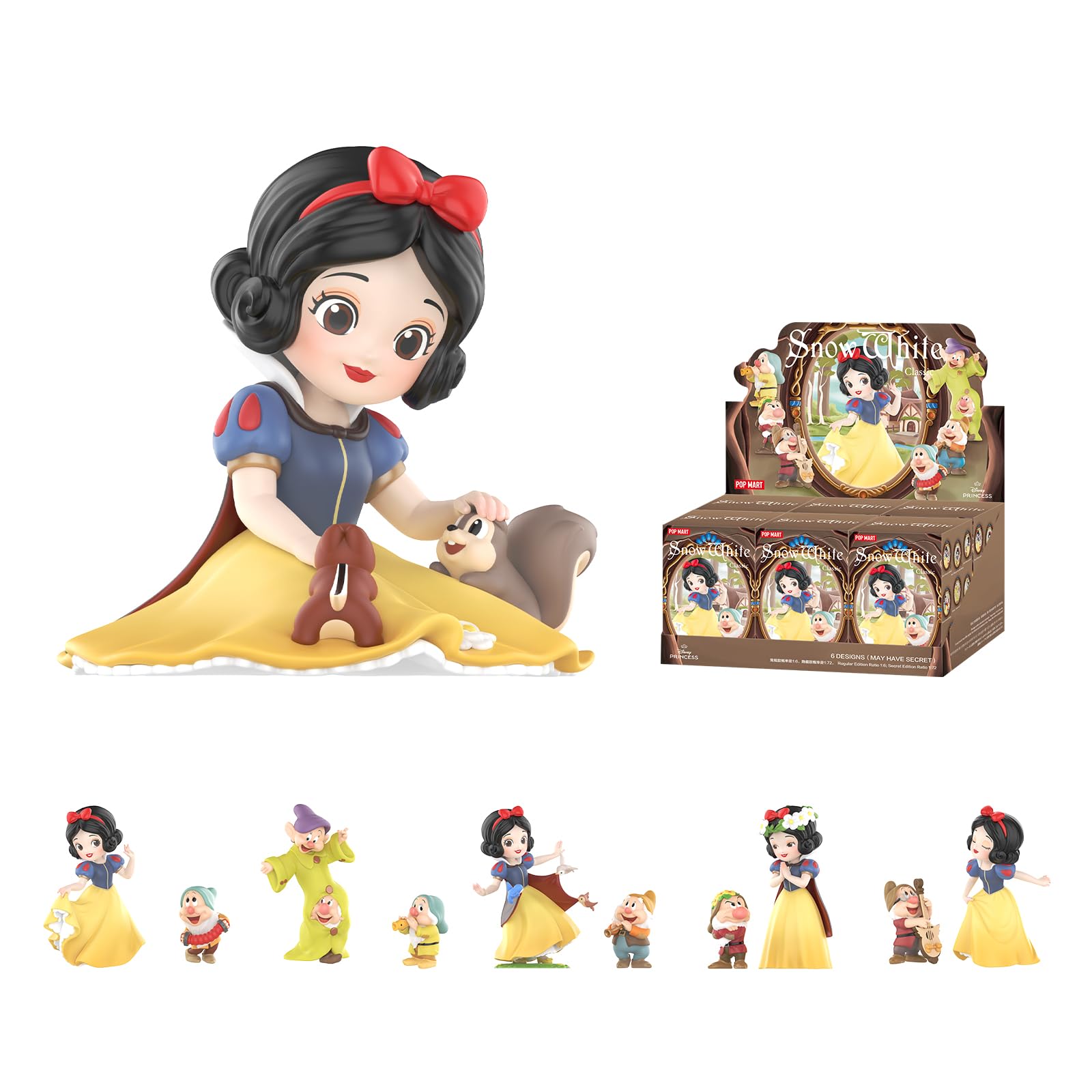 Amazon.co.jp: POP MART ディズニー 白雪姫 クラシックシリーズ