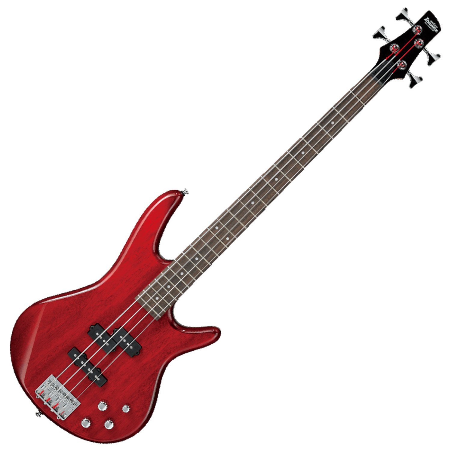 Amazon.com: Ibanez Gio GSR200TR Bass Guitar - Transparent Red