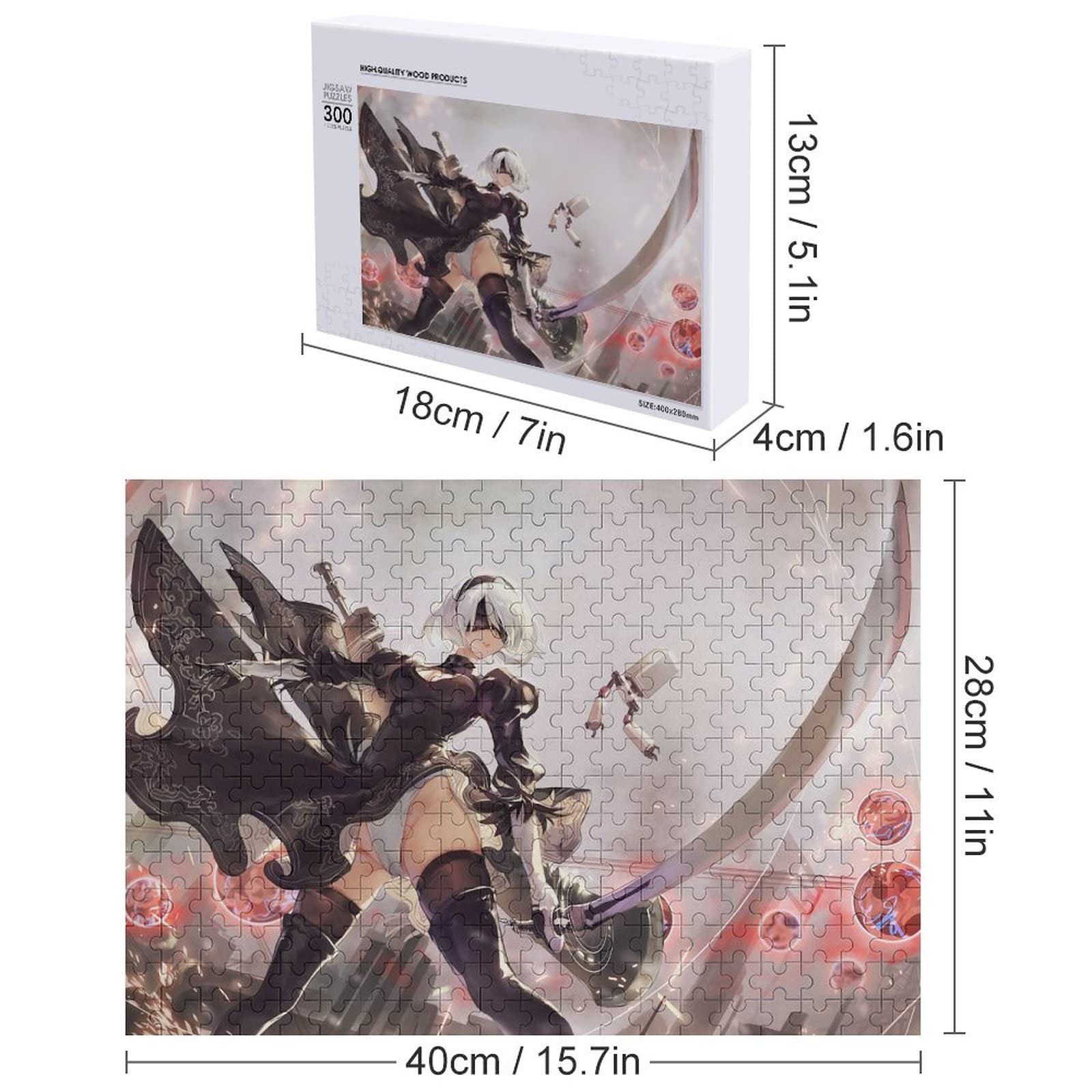 Amazon.co.jp: ジグソーパズル ニーアオートマタ NieR 2B ヨルハ二号B