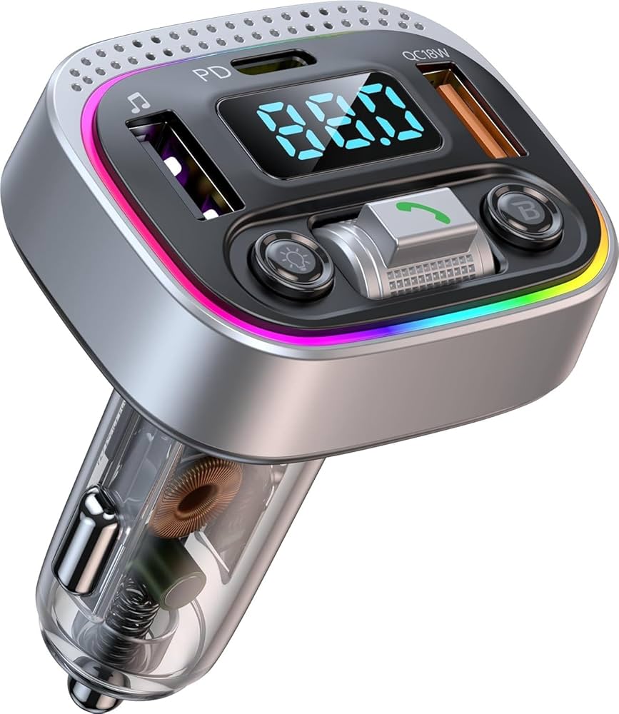 Amazon | 【人気ア最新型】FMトランスミッター Bluetooth5.3 FM 接続