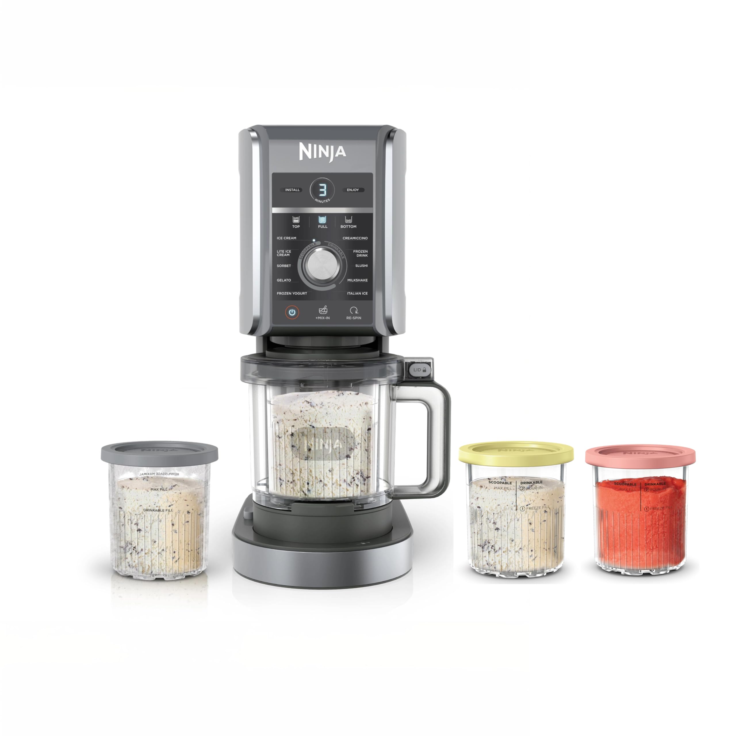 Amazon.com: Ninja CREAMi Deluxe Ice Cream & Frozen Treat Maker