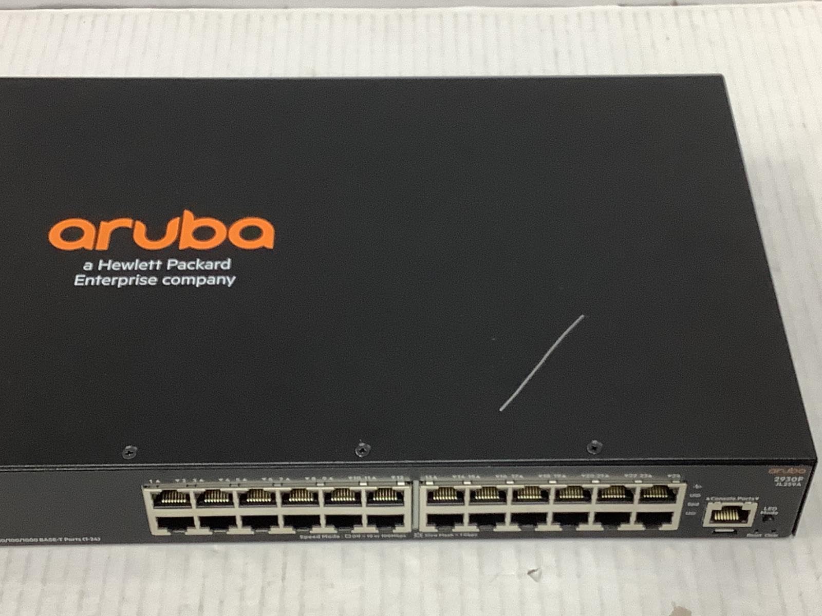 Amazon.com: HPE JL259A Aruba 2930F 24G 4SFP Switch : Electronics