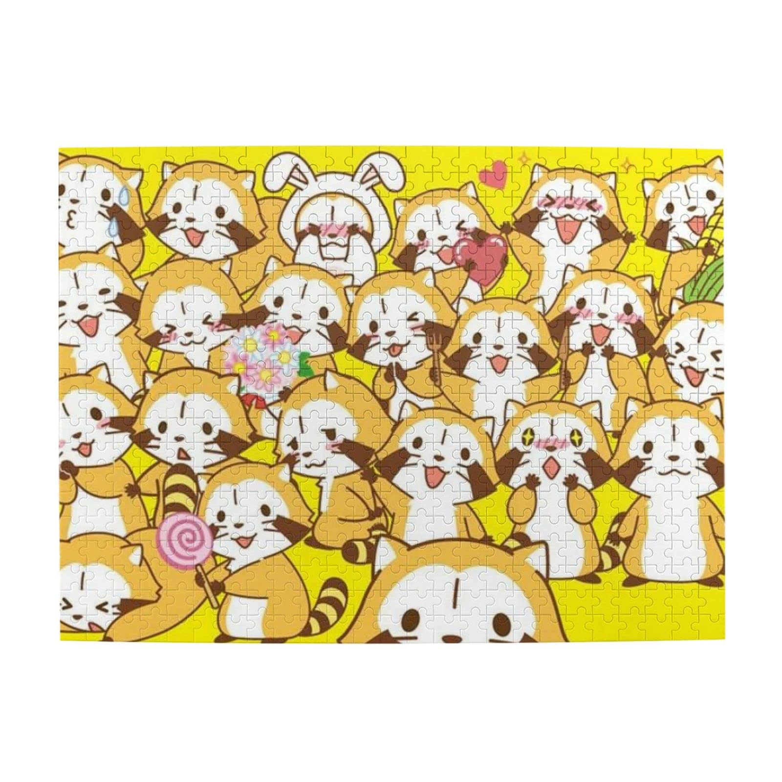 Amazon.co.jp: あらいぐまラスカル アニメ ジグソーパズル 500 ピース