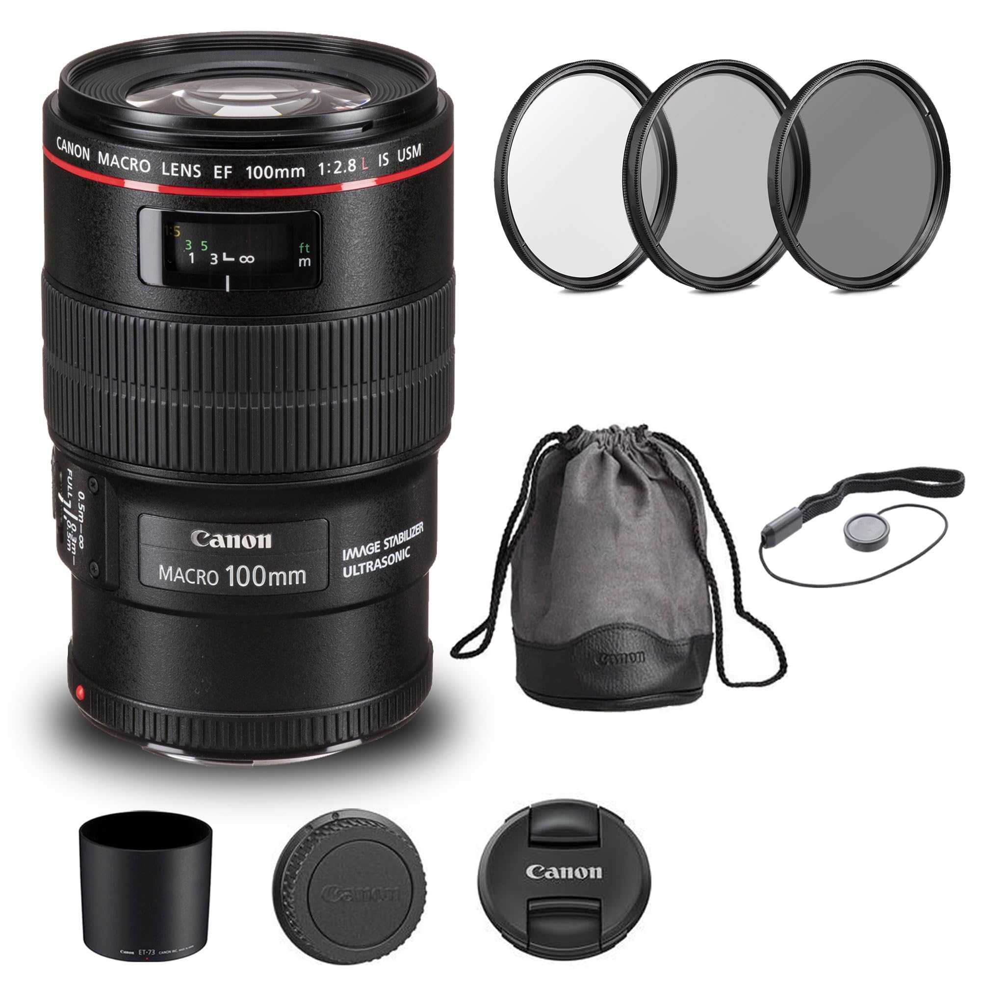 Amazon.com : Canon EF 100mm f/2.8L Macro is USM Lens (3554B002