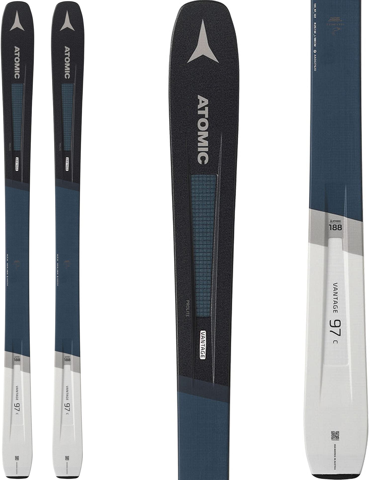 Amazon | Atomic Vantage 97 C スキー メンズ サイズ 188cm ブルー