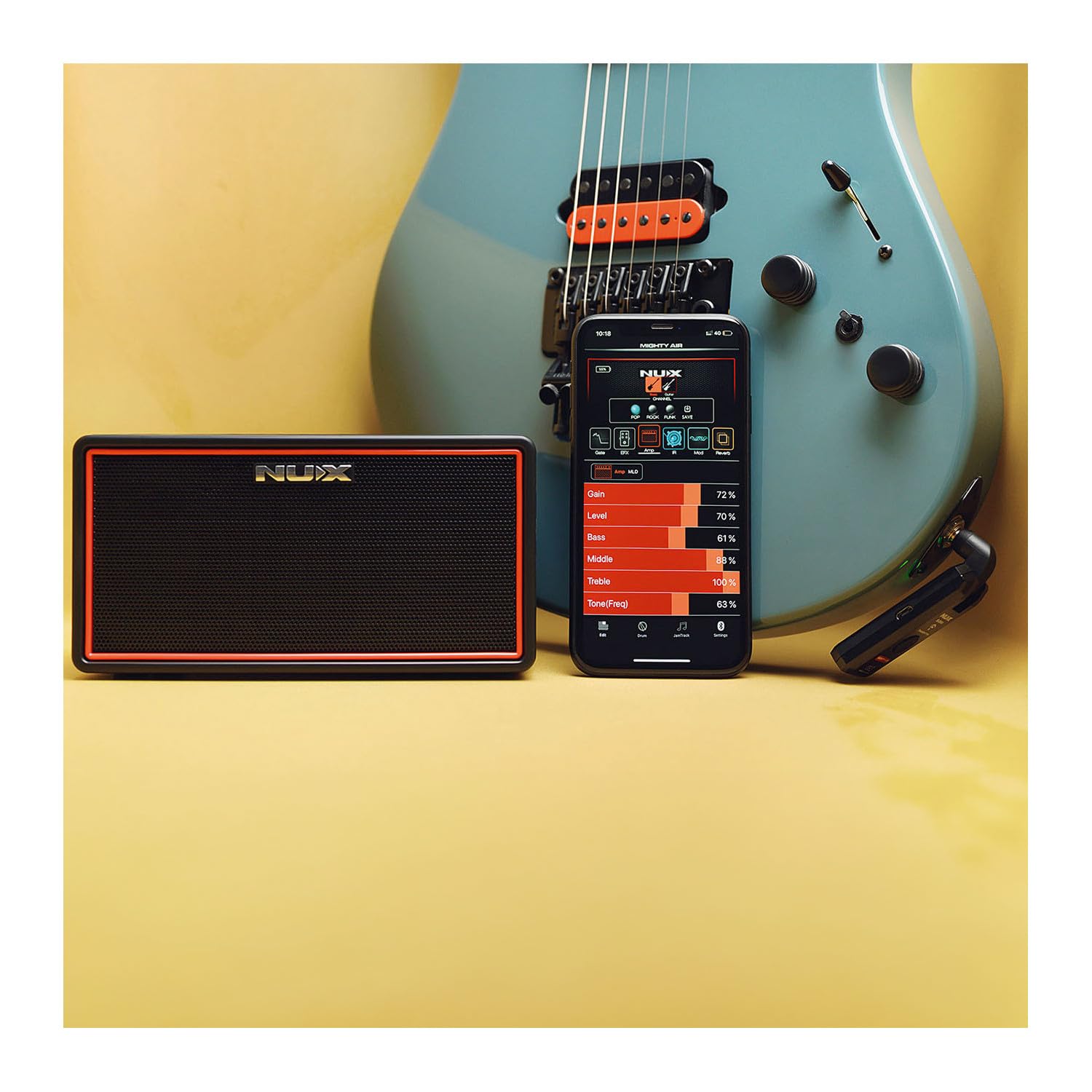 Amazon.co.jp: NUX Mighty Air ワイヤレス ギターアンプ : 楽器・音響機器