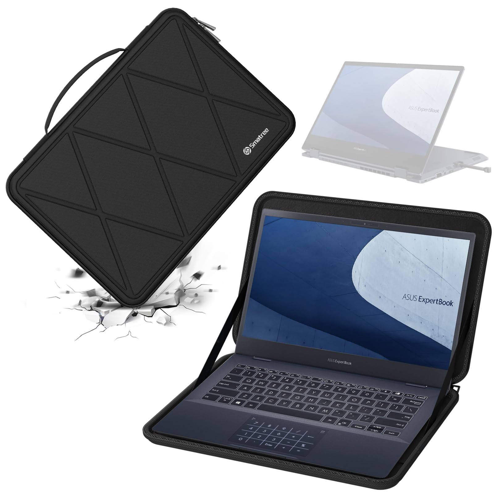 Amazon.co.jp: Smatree 硬質EVA保護スリーブケース 16インチ ASUS