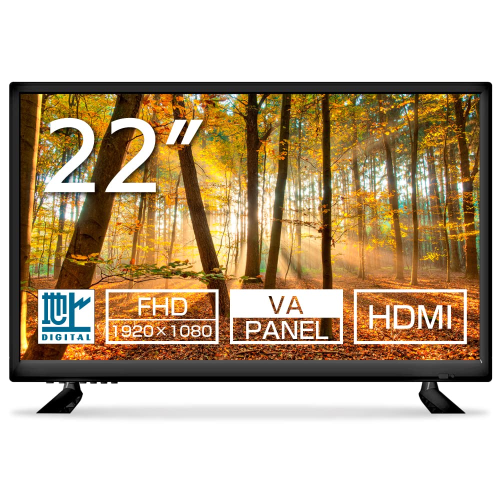 Amazon | ASTEX テレビ 22V型 FHD 液晶テレビ 22インチ 地上デジタル