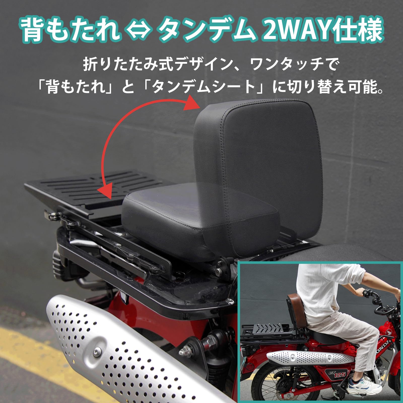 Amazon | 【新モデル】Nextstage タンデムシート スライドキャリア