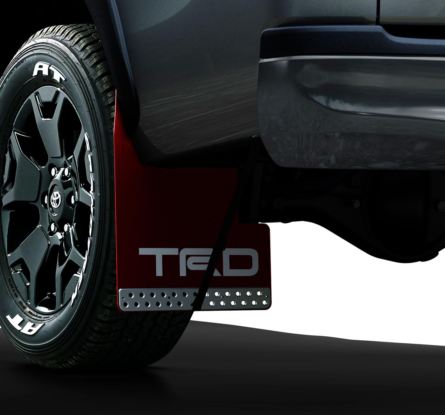 Amazon | TRD MS328-0K001 マッドフラップ レッド ハイラックス(12#系