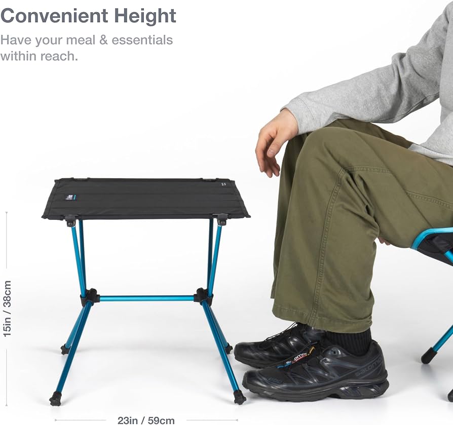 Helinox Table One Hard Top - Black/Blue : Amazon.ca: Sports & Outdoors