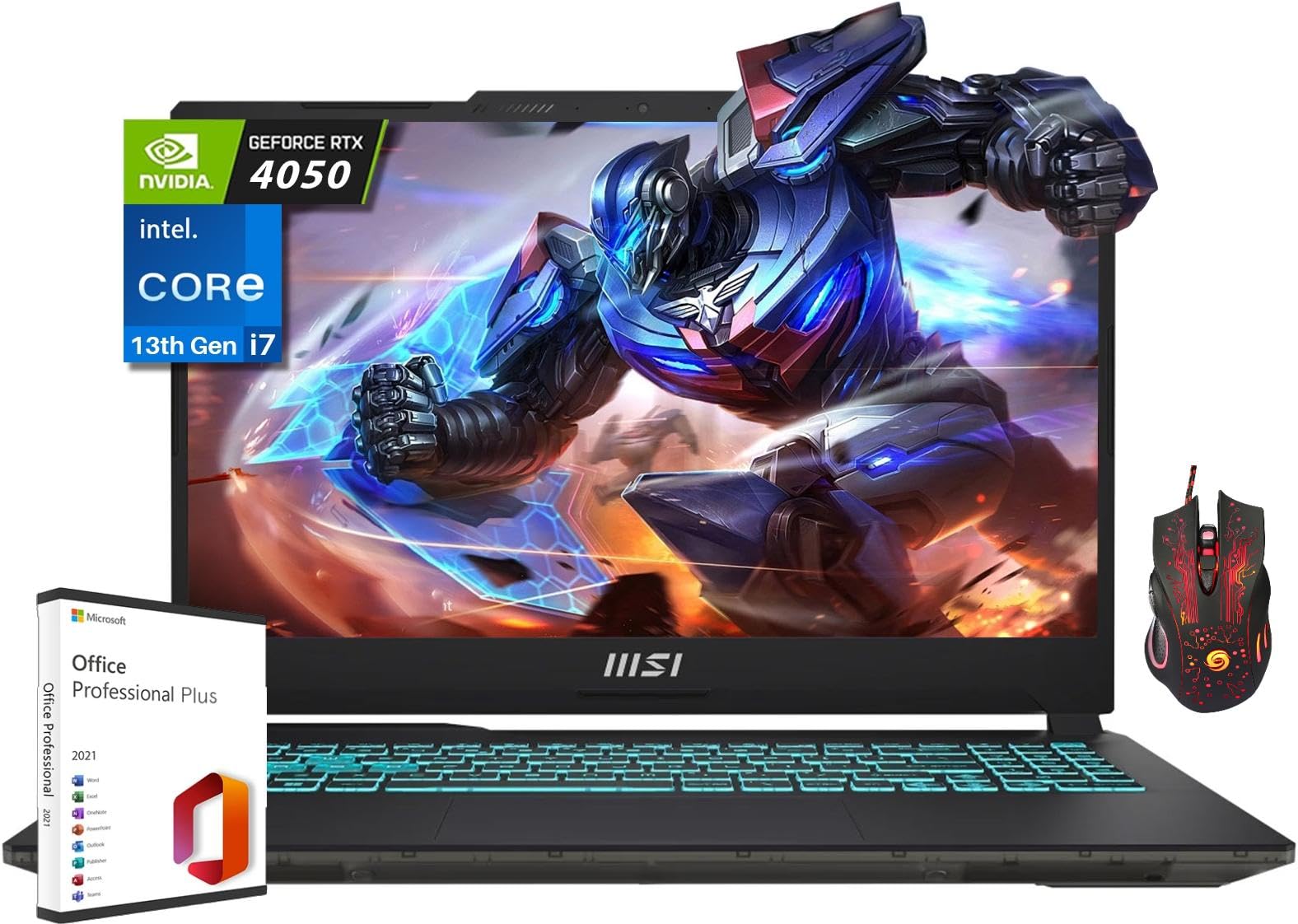Amazon.com: MSI 2024 Cyborg 15 Gaming Laptop, 15.6