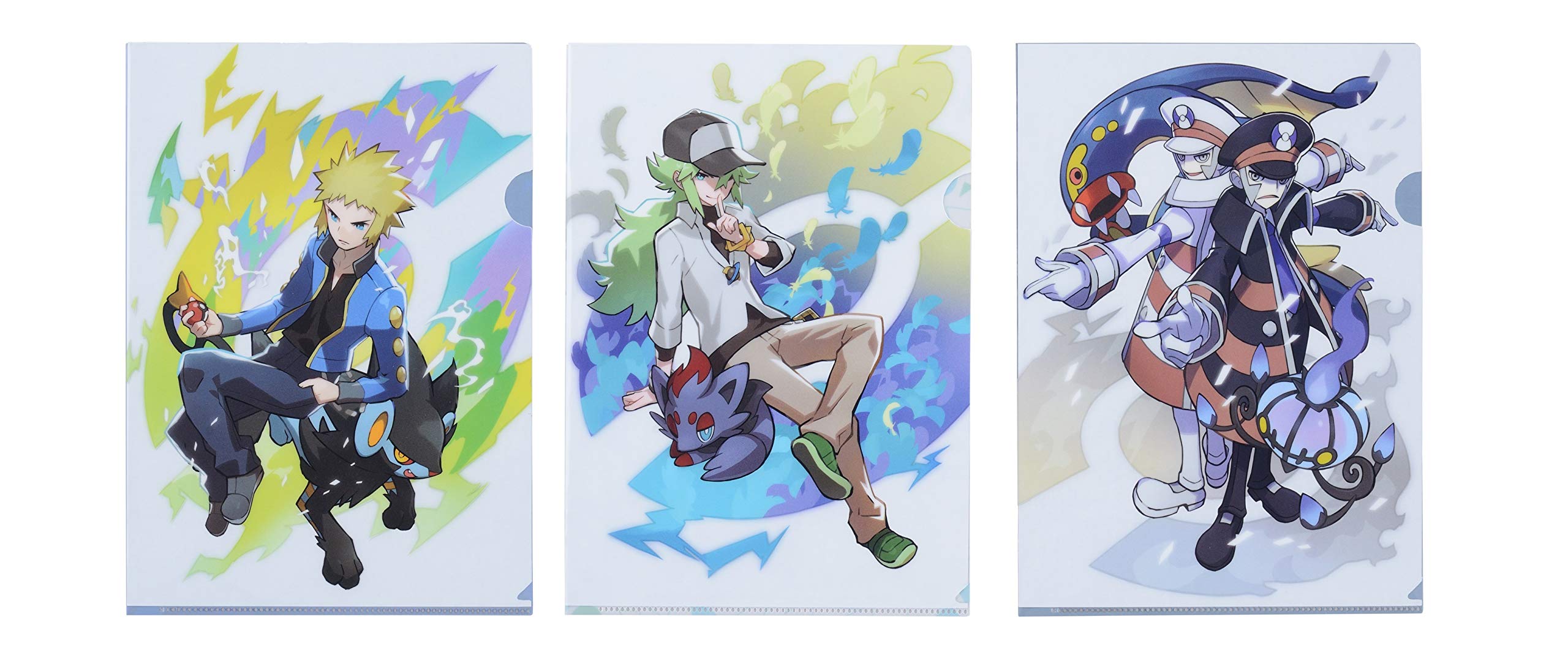 Amazon.co.jp: ポケモンセンターオリジナル A4クリアファイル 3枚