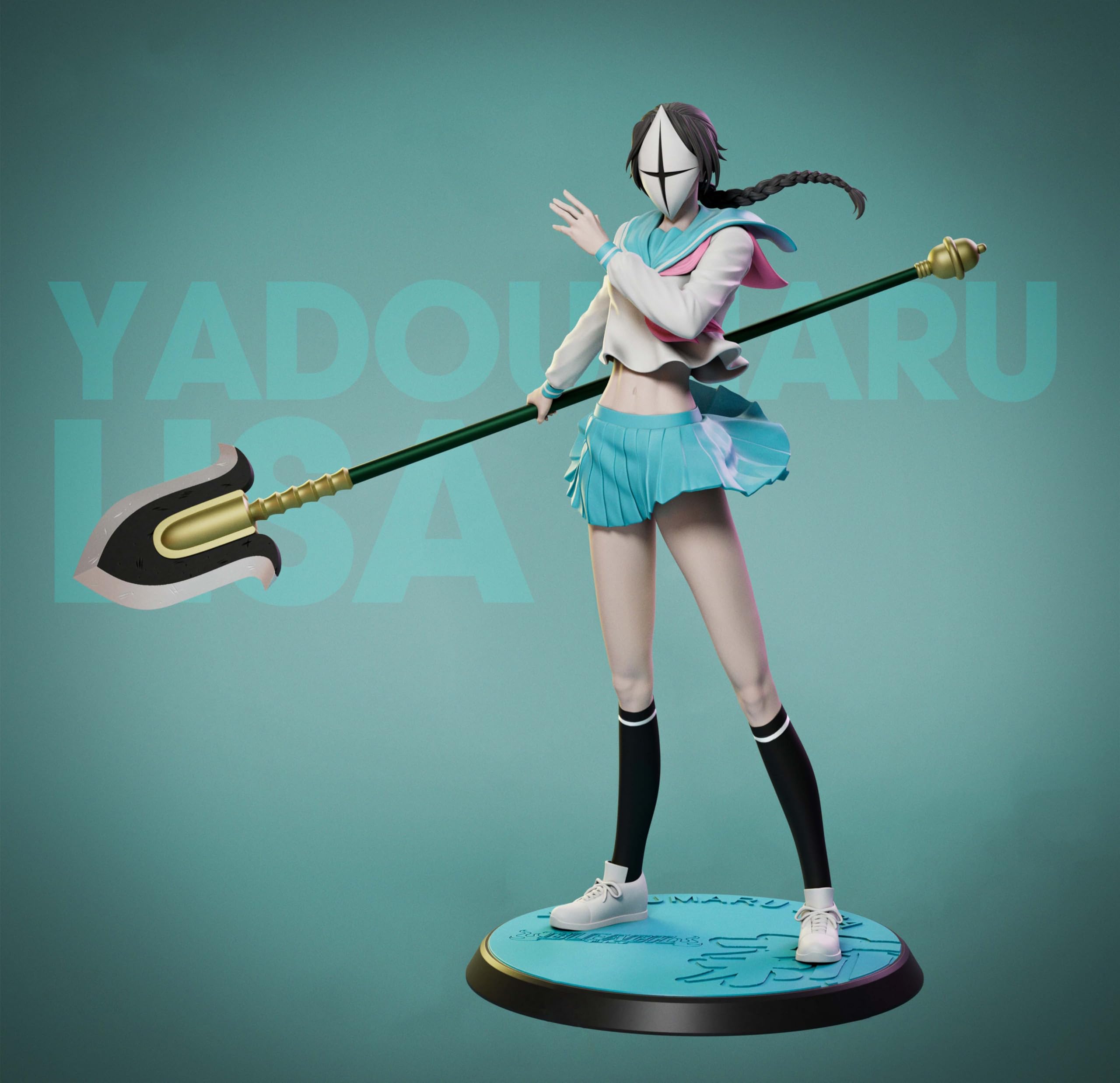 Amazon.co.jp: 平子真子 矢胴丸リサ フィギュア 1/6スケール 塗装済み