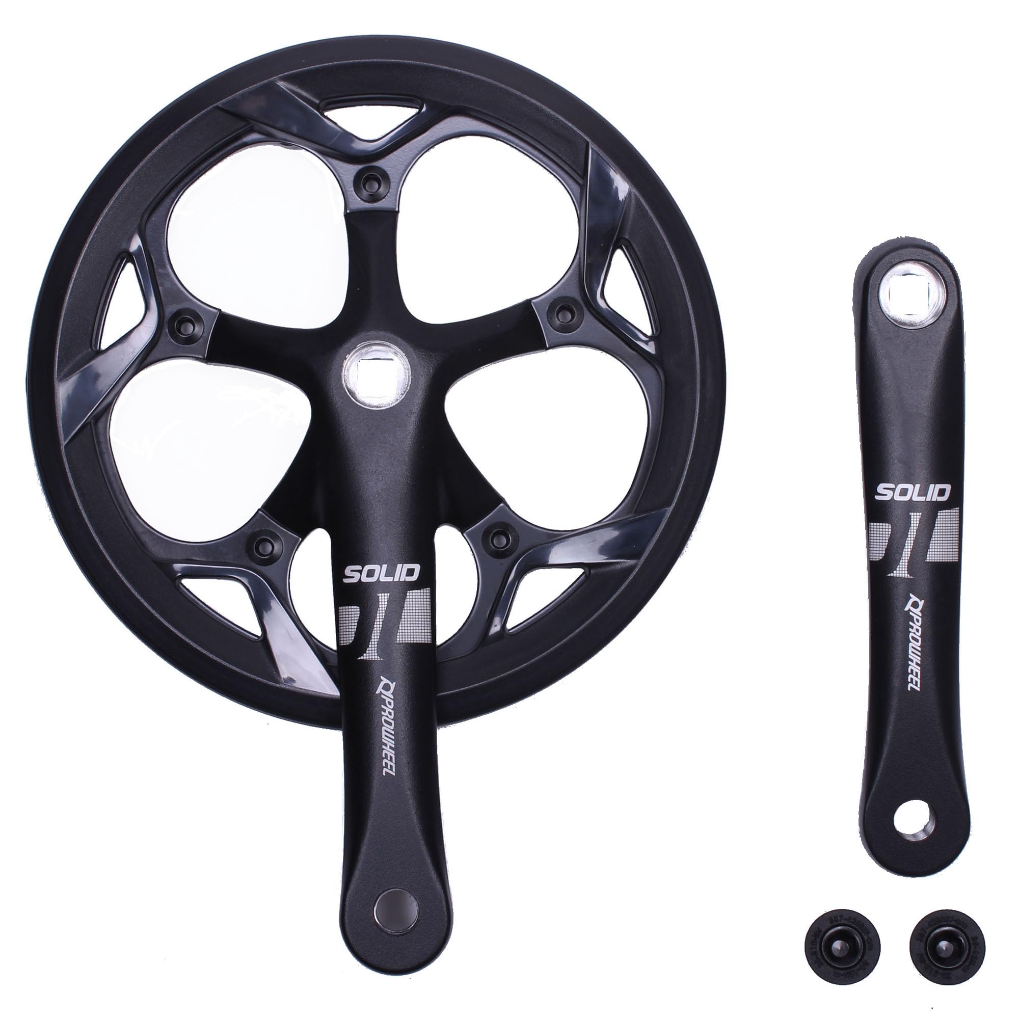 Amazon | Prowheel 130MMBCD 52T 自転車用クランクセット 165MM/170MM