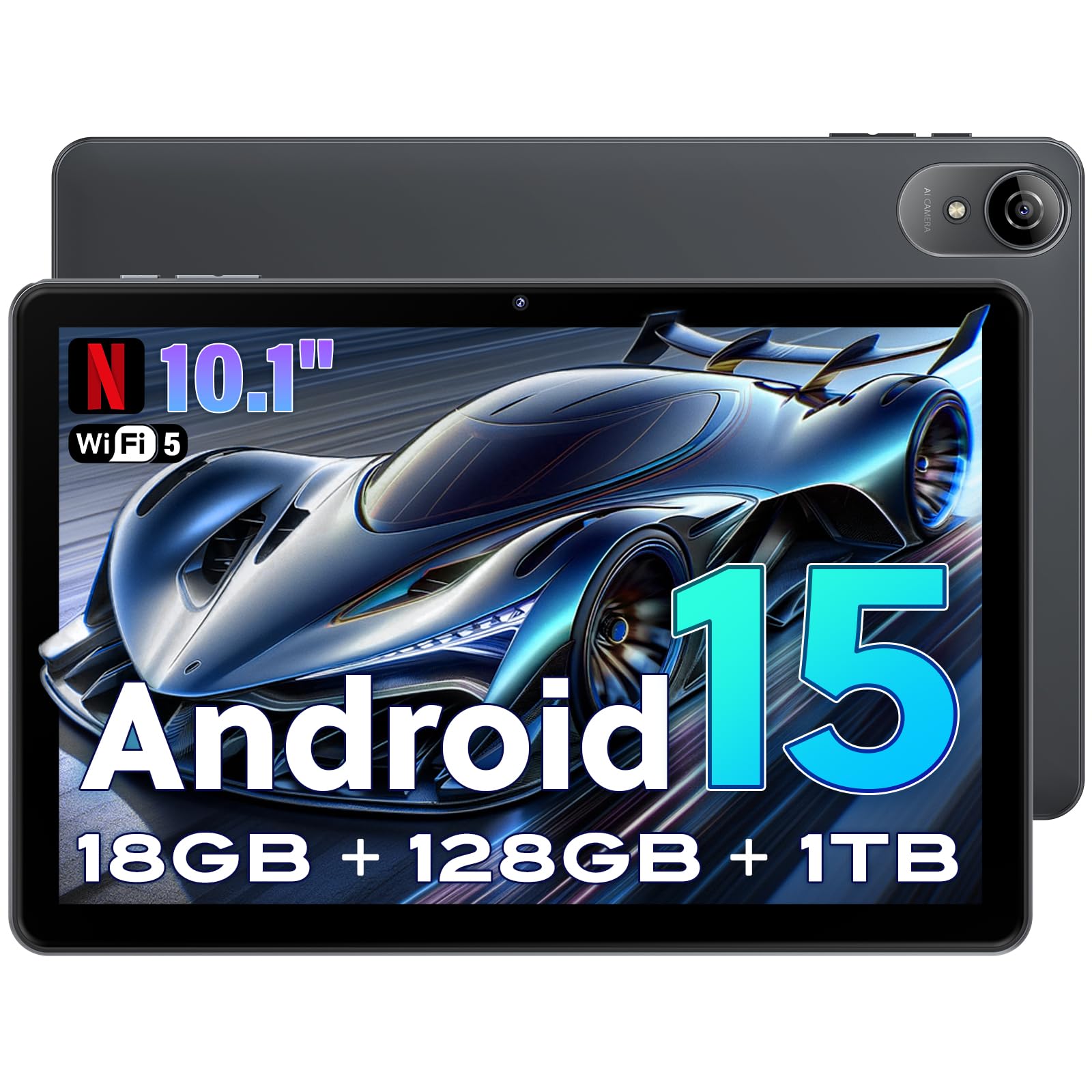 Amazon.com : 10 Inch Tablet,Android 15 Tablet with Octa-core