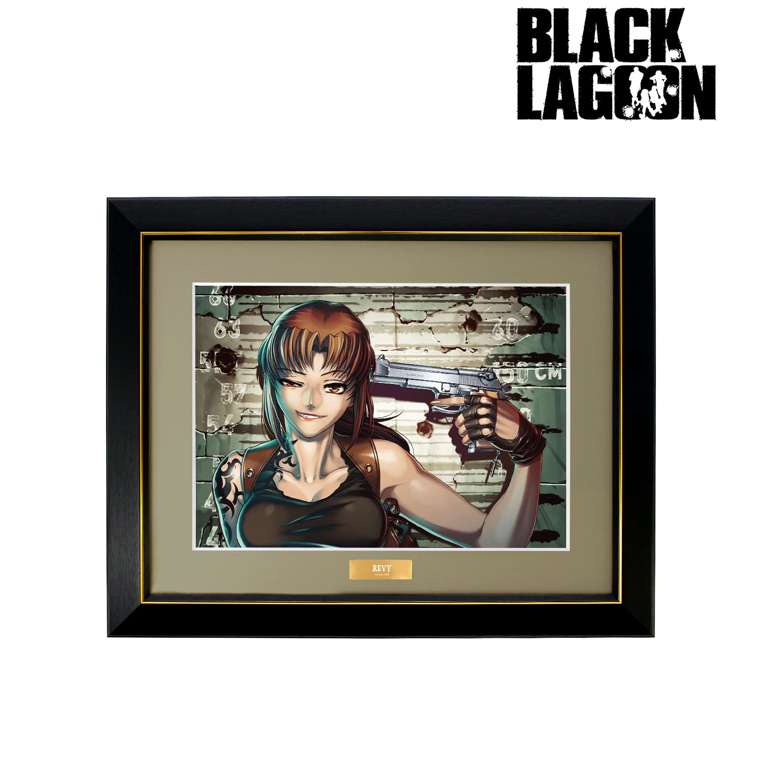 Amazon.co.jp: BLACK LAGOON レヴィ キャラファイングラフ ver.B